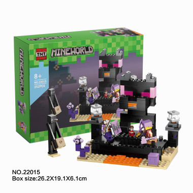 Конструктор Bela 22015 Майнкрафт Финальная арена 252 дет. 26х19х6 см