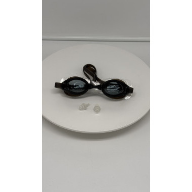 Очки для плавания с футляром ЧЕРНЫЙ