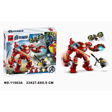 Конструктор 11563 Super Heroes "Халкбастер против агента А.И.М." 480 дет. в коробке 33х27.8х6.9 см Конструктор 11563 Super Heroes "Халкбастер против агента А.И.М." 480 дет. в коробке 33х27.8х6.9 см