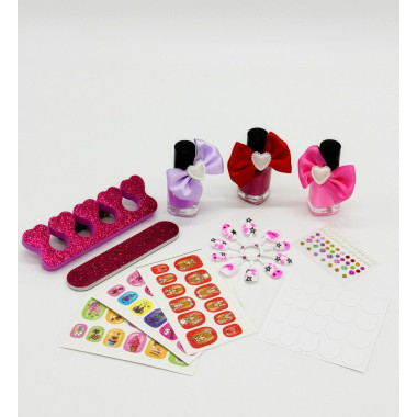 Маникюрный набор &quot;Nail ART-3&quot; лак +дизайн, пилка  в кор. 27х4х24 см