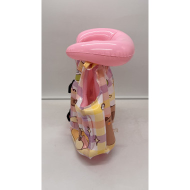 Жилет для плавания &quot;Капибара&quot; РОЗОВЫЙ 61 см