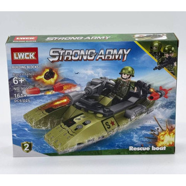 Конструктор 90008 LWCK &quot;Военная техника&quot; 8 шт в упаковке 26х19х4.5 см