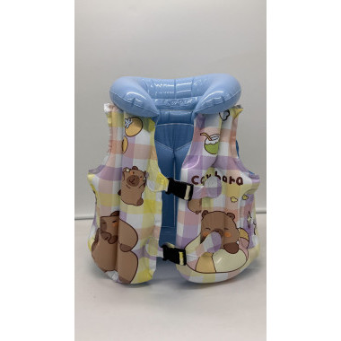 Жилет для плавания &quot;Капибара&quot; голубой 61 см