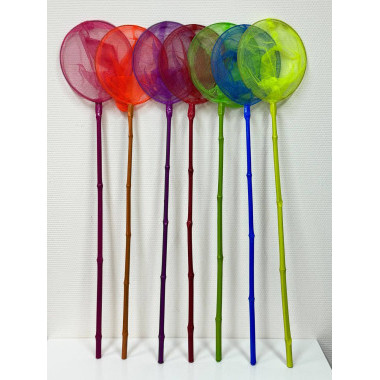 Сачки Большие для ловли бабочек цвета разные размер 120х28см (по 20шт. упак)