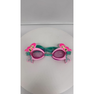 Шапочка для бассейна и очки для плавания &quot;Русалочка&quot;