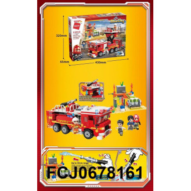 Конструктор Qman 12013 &quot;Пожарные&quot; 539 дет.