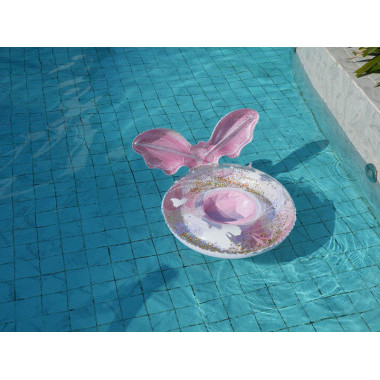 Надувной круг для плавания с трусиками &quot;Бабочка с блестками&quot; для малышей 70см