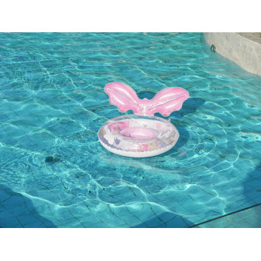 Надувной круг для плавания с трусиками &quot;Бабочка с блестками&quot; для малышей 70см