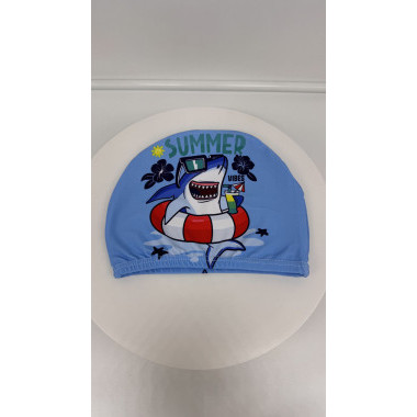 Шапочка для бассейна и очки для плавания &quot;Акула&quot;