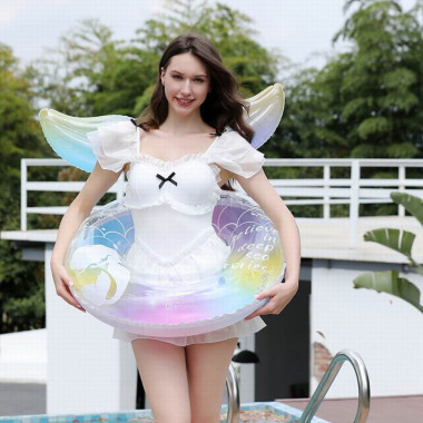 Надувной круг &quot;Русалочка с блестками&quot; 90см