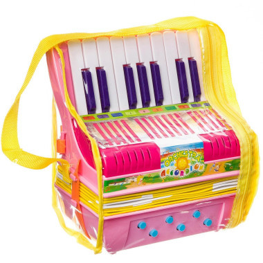 Музыкальный инструмент Аккордеон 21х20х11см