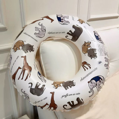 Круг надувной для плавания 70см (Зоопарк)