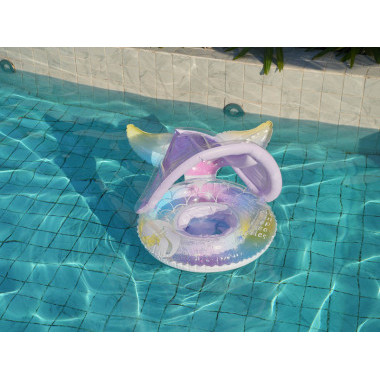 Круг надувной с трусиками и капюшоном "Русалочка" для малышей Круг надувной с трусиками и капюшоном "Русалочка" для малышей
