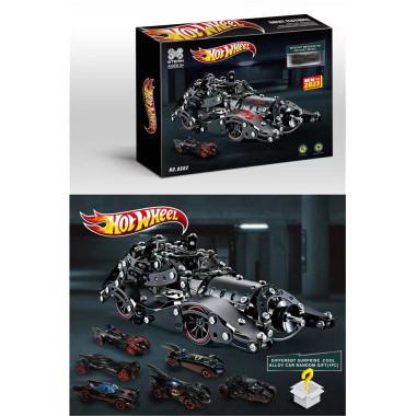 Конструктор металлический 8602 Хот Вил Машина Бетмена 332дет.35х27х6.5 Конструктор металлический 8602 Хот Вил Машина Бетмена 332дет.35х27х6.5