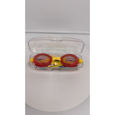 Очки для плавания с футляром РОЗОВЫЙ