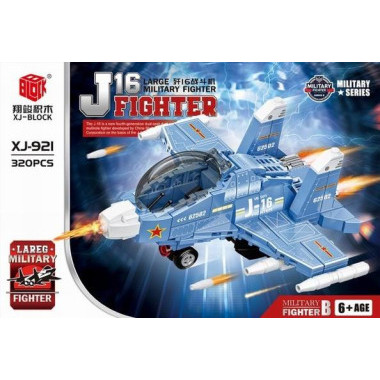 Конструктор BBlock XJ-921B Техника "Вертолет J-16 Fighter " 320 дет. 34.5x23.5x5.5 см Конструктор BBlock XJ-921B Техника "Вертолет J-16 Fighter " 320 дет. 34.5x23.5x5.5 см