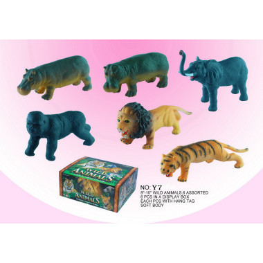 Набор фигурок животных Animals, 6 шт в коробке