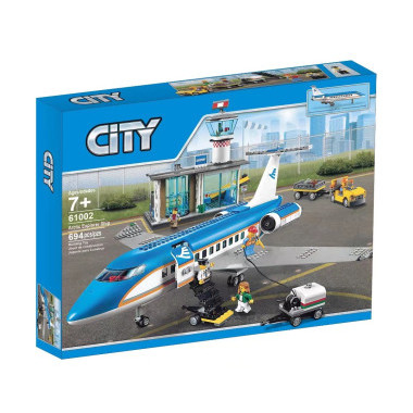 Конструктор Lepin 61002 City Пассажирский терминал аэропорта 694дет. Конструктор Lepin 61002 City Пассажирский терминал аэропорта 694дет.
