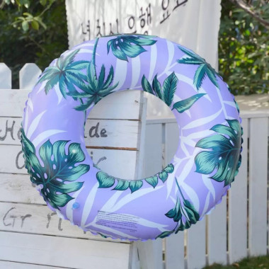 Круг надувной для плавания 90см (Фиолетовый)