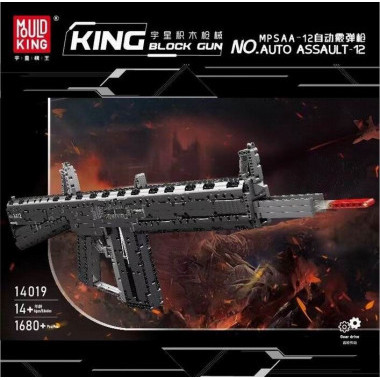 Конструктор Mould King 14019 Оружие "Автоматическое ружье MPSAA-12" 1680 дет. Конструктор Mould King 14019 Оружие "Автоматическое ружье MPSAA-12" 1680 дет.