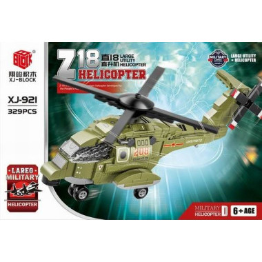 Конструктор BBlock XJ-921D Техника "Вертолет Z18" 329 дет. 34.5x23.5x5.5 см Конструктор BBlock XJ-921D Техника "Вертолет Z18" 329 дет. 34.5x23.5x5.5 см