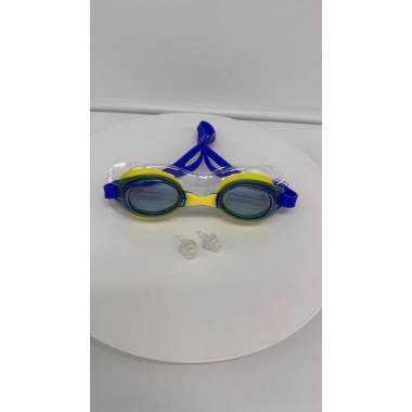 Очки для плавания с футляром СИНИЙ