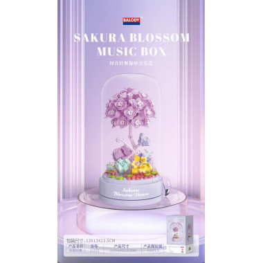 Конструктор Balody 21332 "Цветочная история — танец вишнёвого света " 436 дет Конструктор Balody 21332 "Цветочная история — танец вишнёвого света " 436 дет