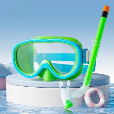 Маска+трубка для подводного плавания ГОЛУБОЙ-ЗЕЛЕНЫЙ Маска+трубка для подводного плавания ГОЛУБОЙ-ЗЕЛЕНЫЙ