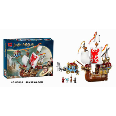 Конструктор BELA "Карета Шармбатона и корабль Дурмстранга"  1205 дет. Конструктор BELA "Карета Шармбатона и корабль Дурмстранга"  1205 дет.