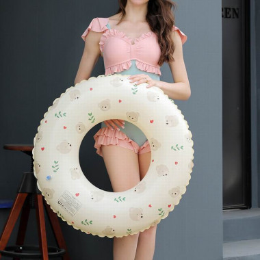 Круг надувной для плавания 80см (Мишки)