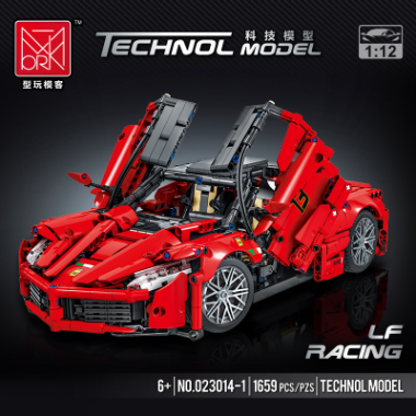 Конструктор MORK  023014-1 "Ferrari LaFerrari" 1:12", 1659 ДЕТАЛЕЙ Конструктор MORK  023014-1 "Ferrari LaFerrari" 1:12", 1659 ДЕТАЛЕЙ