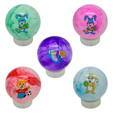 Мяч резиновый в ассортименте