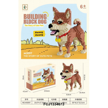 Конструктор M3097 Yigao "Шиба" 19.8х4.5х16 Конструктор M3097 Yigao "Шиба" 19.8х4.5х16