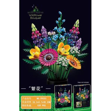 Конструктор Lepin 99033 Цветы Полевые цветы 939 дет