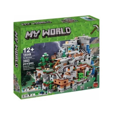 Конструктор Lepin 18049 Майнкрафт "Горная пещера" 2863 дет. Конструктор Lepin 18049 Майнкрафт "Горная пещера" 2863 дет.