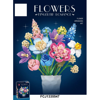 Конструктор JJ9092 JIE STAR "Роскошный букет" Конструктор JJ9092 JIE STAR "Роскошный букет"