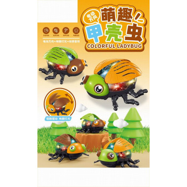 Жук на батарейках свет, звук