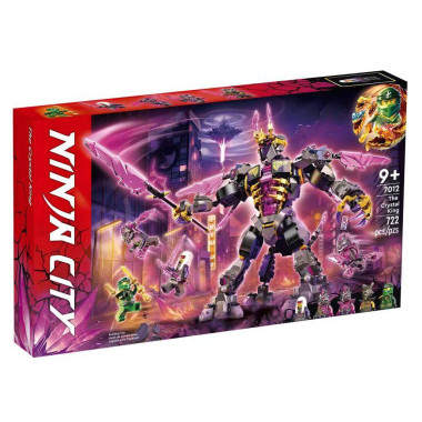 Конструктор Lepin 7012 "Ниндзяго Кристальный Король" 722 дет.