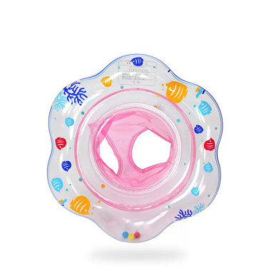 Надувной круг для плавания с трусиками для детей от 6 месяцев РОЗОВЫЙ