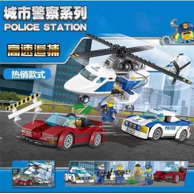 Конструктор Lepin 8704 Сити "Cтремительная погоня" 318 дет. 37х26х6 см Конструктор Lepin 8704 Сити "Cтремительная погоня" 318 дет. 37х26х6 см