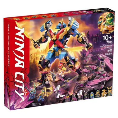 Конструктор 7015 Lepin Ниндзяго"Робот Нии: Самурай Икс" 1003 дет.