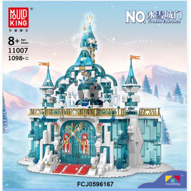 Конструктор Mould King 11007 Принцессы "Замороженный вход" 1098 дет.