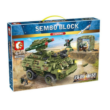 Конструктор Sembo 105656 "Боевая машина пехоты" 616 дет. в кор. 42.5х6.8х30см