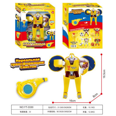 Свисток -трансформер в кор. 21х9.5х26см