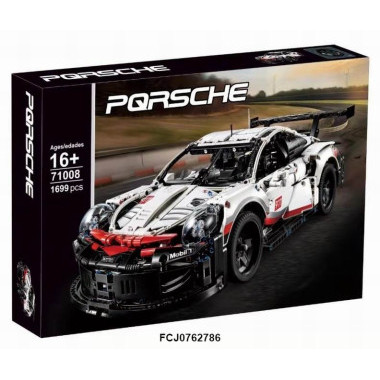 Конструктор Lepin 011 Техника "Порш 911 RSR" 1631 дет.