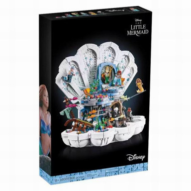 Конструктор Lepin 68009 Принцессы Королевская ракушка Русалочки 1808 дет 58х43х10 см Конструктор Lepin 68009 Принцессы Королевская ракушка Русалочки 1808 дет 58х43х10 см