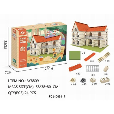 Конструктор DIY BY8809 Миниатюрный дом 504дет. 38x28x7 Конструктор DIY BY8809 Миниатюрный дом 504дет. 38x28x7