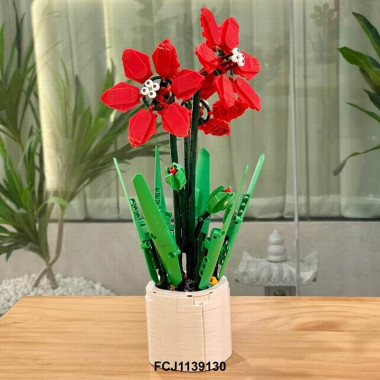 Конструктор 101-15 Цветок гиппеаструма 41x5.5x29 Конструктор 101-15 Цветок гиппеаструма 41x5.5x29