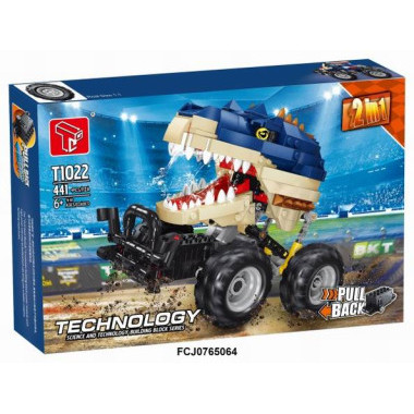 Конструктор T1022 "Динозавр" инерционный 51x33.2x6.3 см 441 дет. Конструктор T1022 "Динозавр" инерционный 51x33.2x6.3 см 441 дет.