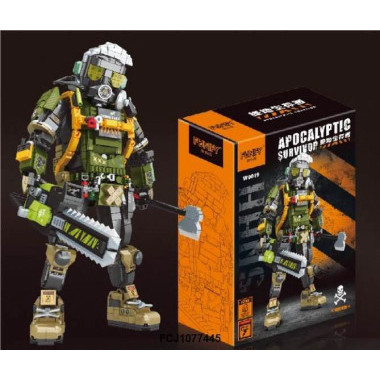 Конструктор W9100 Джедай, крутой экстремальный воин робот Конструктор W9100 Джедай, крутой экстремальный воин робот